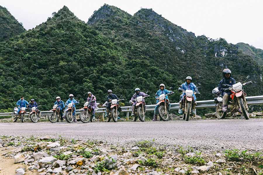 qt motorbike rental tours ha giang cao bang road 1