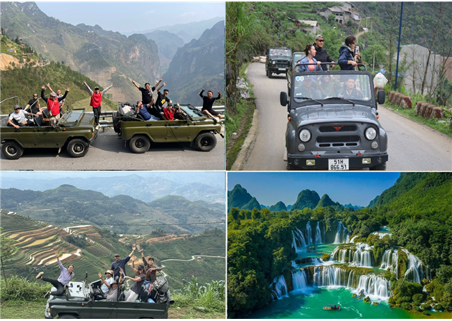 Ha Giang Jeep Tour Price - Cao Bang, Ban Gioc Waterfall, Ba Le Lake.